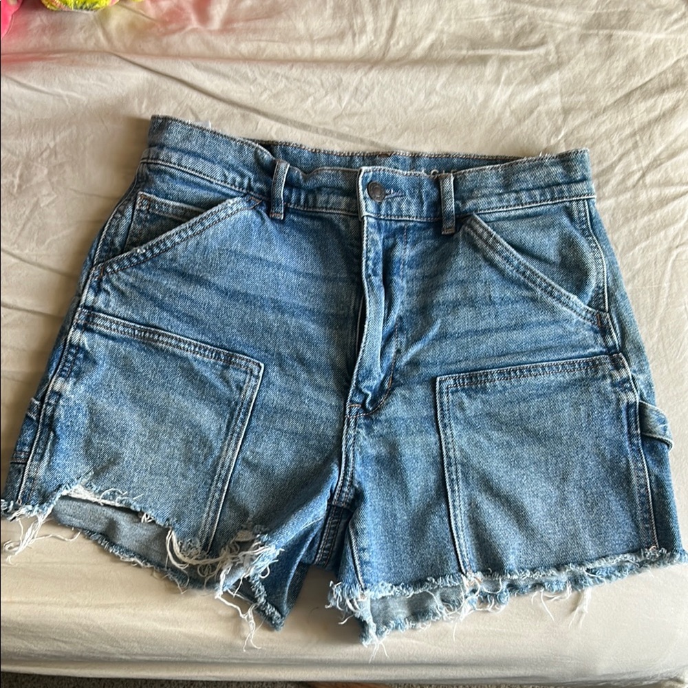 American Eagle Outfitters Light Blue Jean Shorts